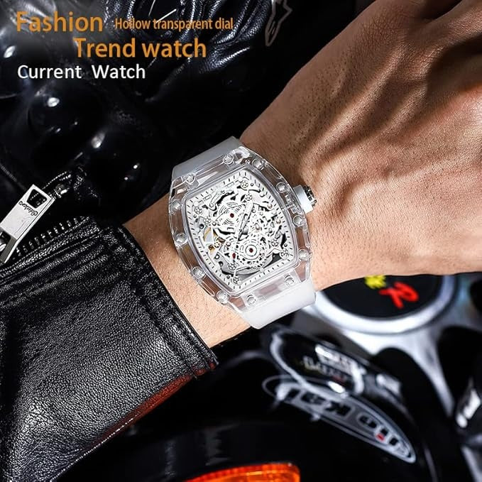 ⌚Montre homme creusée à la mode