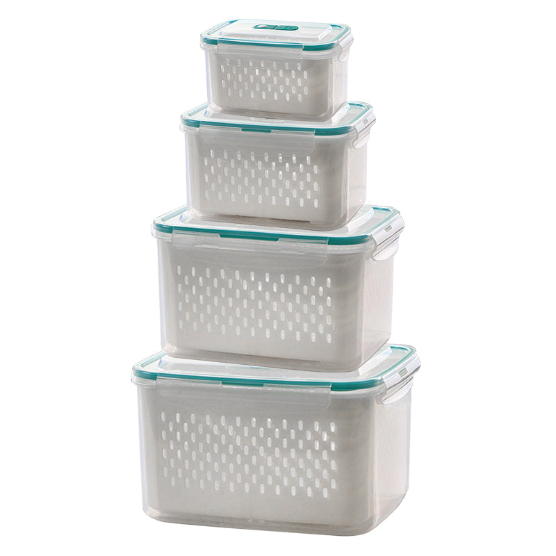 🔥Sommer-Schnäppchen 50% Rabatt💝2-in-1-Abtropfbehälter zum Frischhalten von Lebensmitteln
