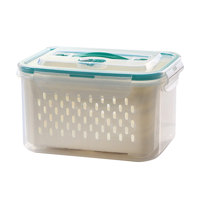 🔥Sommer-Schnäppchen 50% Rabatt💝2-in-1-Abtropfbehälter zum Frischhalten von Lebensmitteln