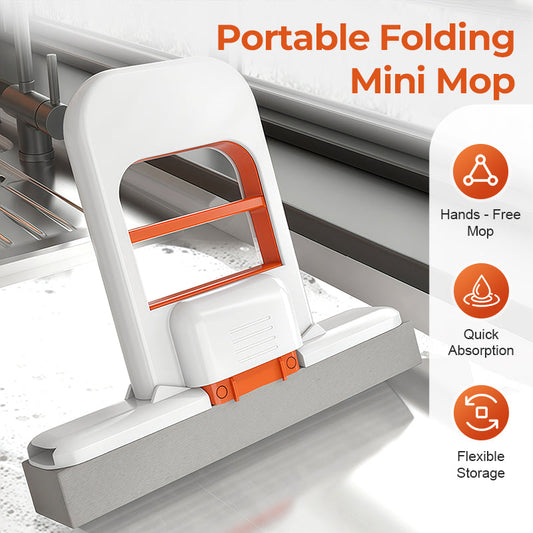 🔥VENTE FLASH -52%🔥 Mini Serpillière Autonettoyante Portable 🧹Vente directe d'usine🌿