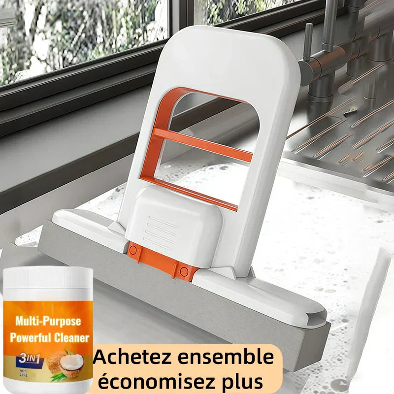 🔥VENTE FLASH -52%🔥 Mini Serpillière Autonettoyante Portable 🧹Vente directe d'usine🌿