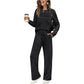 📢📢 62% de réduction !! ⏰ Ensemble Femme Confort – Haut ras du cou + pantalon à cordon ajustable 👕👖 | Doux, respirant & ultra-polyvalent ✨