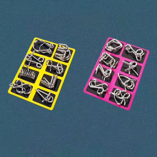 🧩 60% DE RÉDUCTION ! 🎉 Iron Link Brain Teaser Puzzle – Défi Mental, Anti-Stress & Qualité Métallique 📦