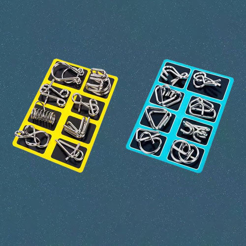 🧩 60% DE RÉDUCTION ! 🎉 Iron Link Brain Teaser Puzzle – Défi Mental, Anti-Stress & Qualité Métallique 📦