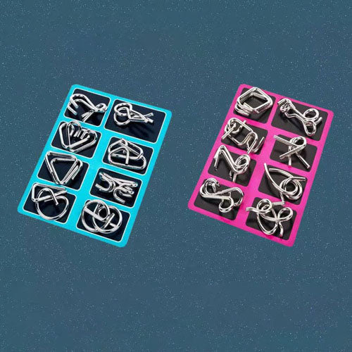 🧩 60% DE RÉDUCTION ! 🎉 Iron Link Brain Teaser Puzzle – Défi Mental, Anti-Stress & Qualité Métallique 📦