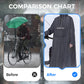 🔥Imperméable long imperméable à capuche pour scooters🌧️