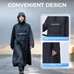 🔥Imperméable long imperméable à capuche pour scooters🌧️