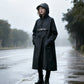 🔥Imperméable long imperméable à capuche pour scooters🌧️