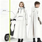 🔥Imperméable long imperméable à capuche pour scooters🌧️