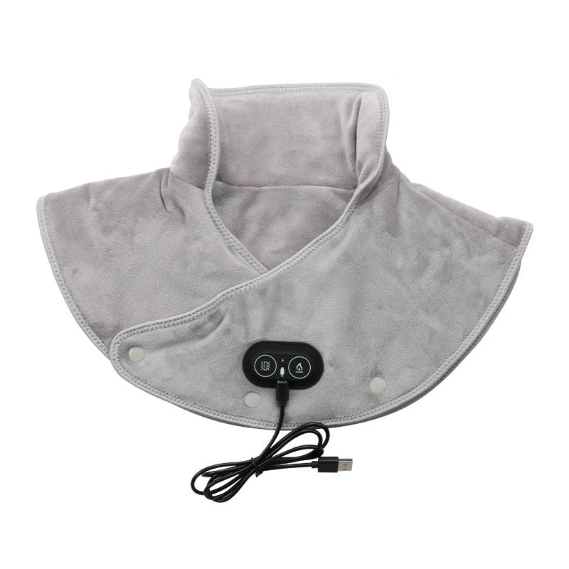 💆‍♀️ 60% DE RÉDUCTION ! ✨ Coussin Chauffant pour Cou et Épaules - Massage Vibrant et Chaleur Apaisante, Léger et Portable pour Maison/Bureau 🏠📦