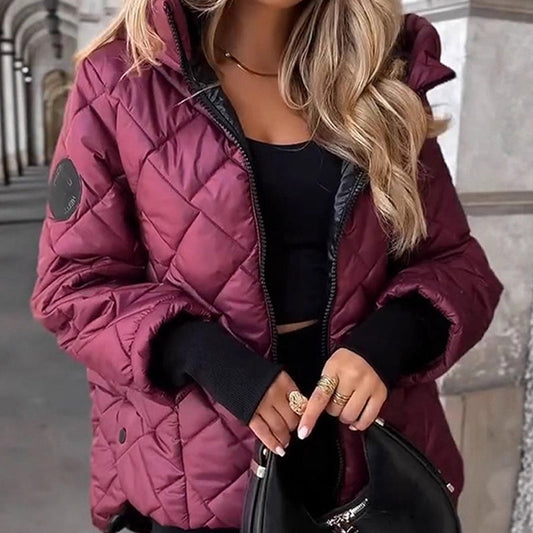 🖤Offre à durée limitée🔥60% de réduction🔥Veste à capuche chaude et décontractée en coton pour femme