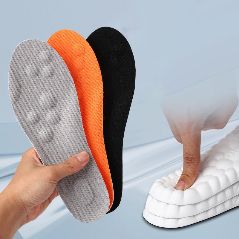 🔥 Achetez 2, obtenez 1 ! – Semelles Intérieures 5D Cloud : Confort Absolu, Amorti Instantané & Soutien Ergonomique 👣✨