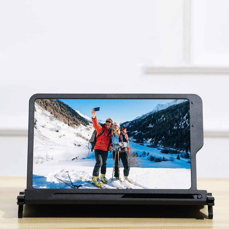 📱🔍 Loupe d'Écran Portable HD pour Smartphone – ✨Filtre Lumière Bleue, Compatible Universel & Design Télescopique (Idéal pour le Divertissement Nomade !)