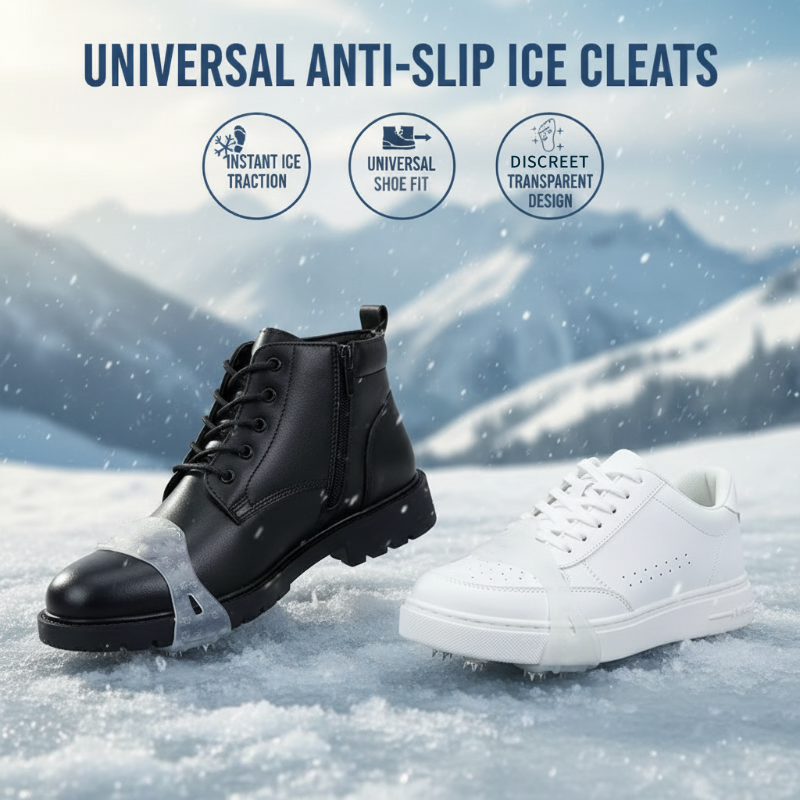 🔥❄️Crampons universels à 5 pointes pour chaussures et bottes
