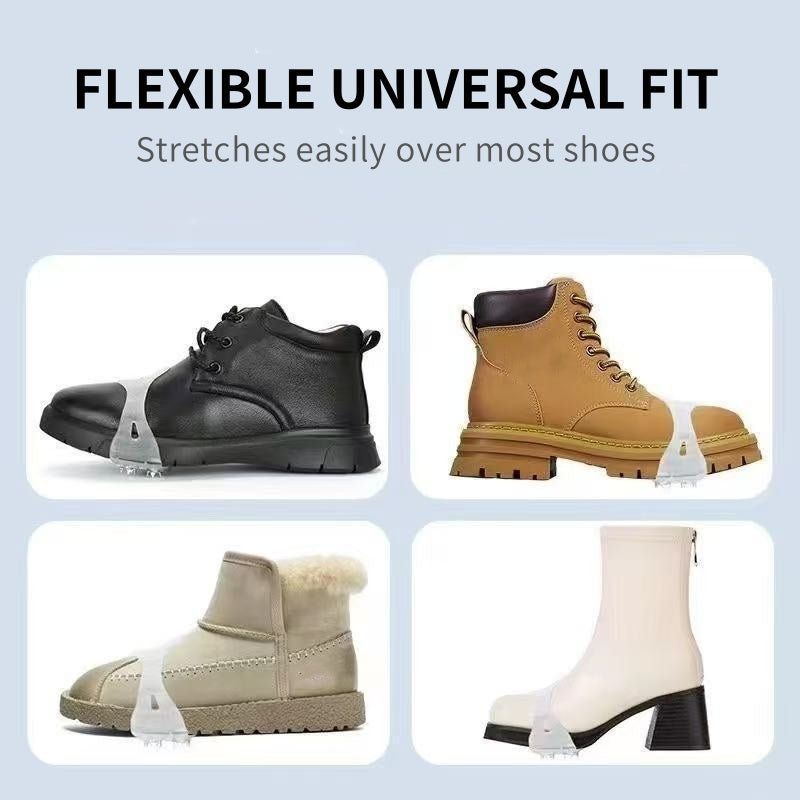🔥❄️Crampons universels à 5 pointes pour chaussures et bottes