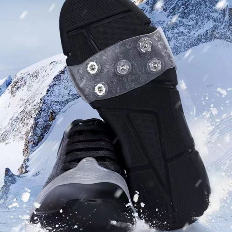 🔥❄️Crampons universels à 5 pointes pour chaussures et bottes
