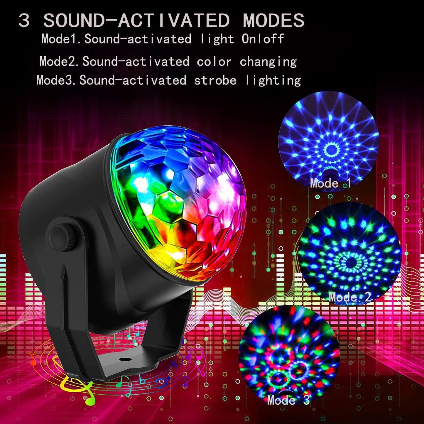 🔥Boule Disco Magique Lumineuse Tournoyante