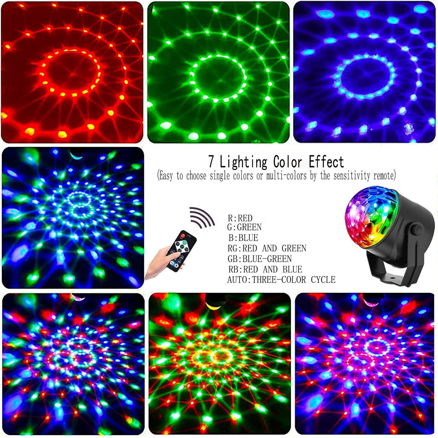 🔥Boule Disco Magique Lumineuse Tournoyante