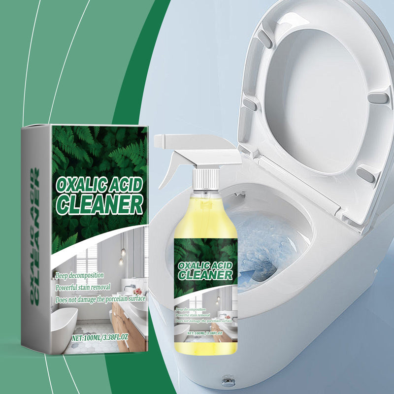 📢⏰ Achetez-en 1, obtenez-en 1 gratuit ! Nettoyant puissant à l'acide oxalique – Élimine les taches tenaces sans endommager les surfaces