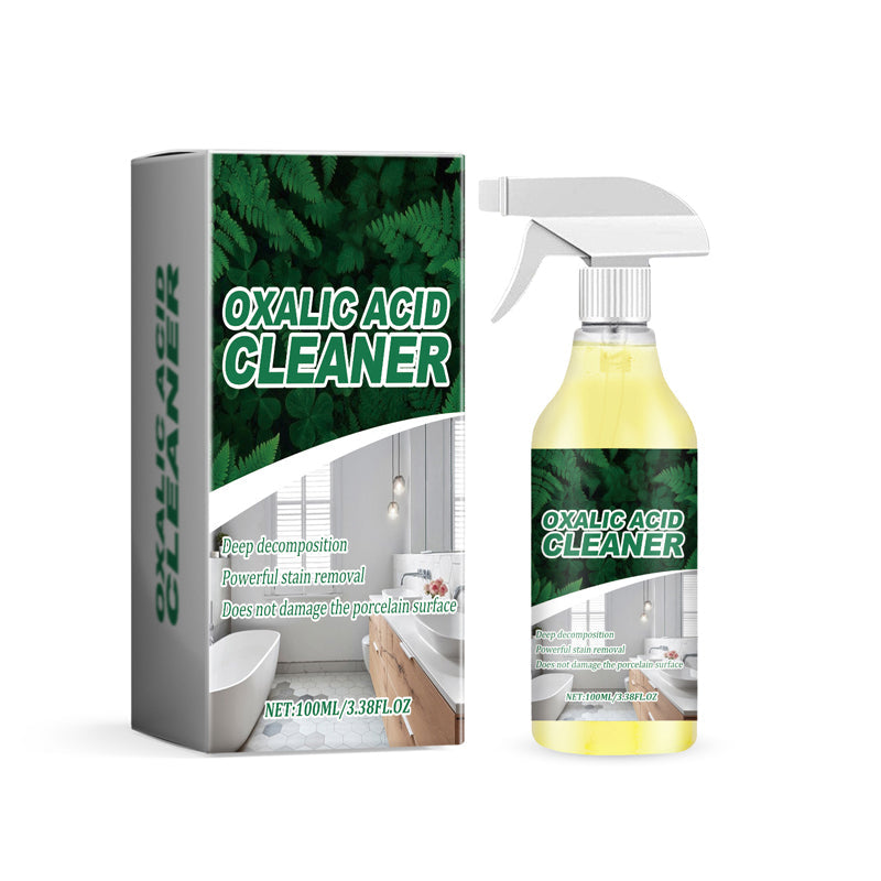 📢⏰ Achetez-en 1, obtenez-en 1 gratuit ! Nettoyant puissant à l'acide oxalique – Élimine les taches tenaces sans endommager les surfaces