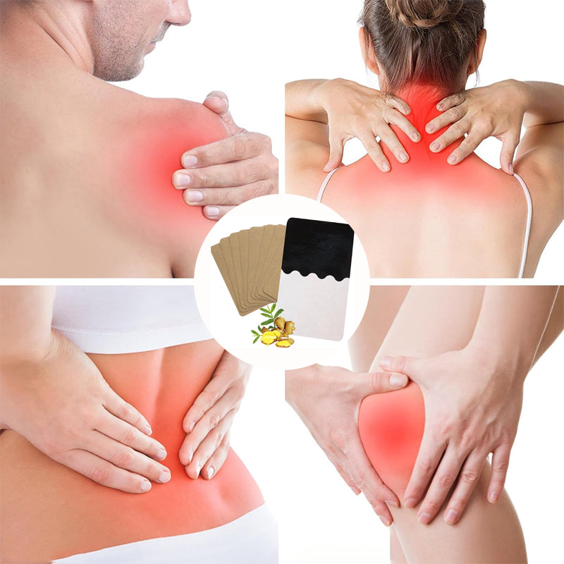 ⏳Time-Limited Special⏰Patchs anti-douleur au gingembre 💕💕Soulagez la douleur et la raideur | Appliquez sur les zones douloureuses !