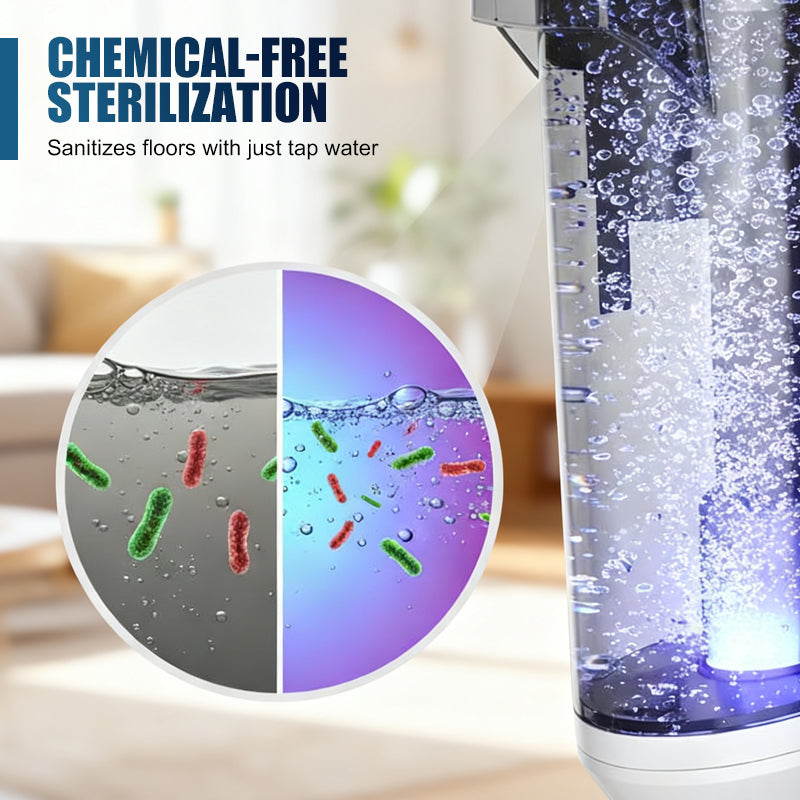 🧹50 % DE RÉDUCTION MAINTENANT ! Aspirateur sans fil pour sol sec et humide : serpillière autonettoyante, légère pour les sols durs et capture les poils d'animaux.🐾✨