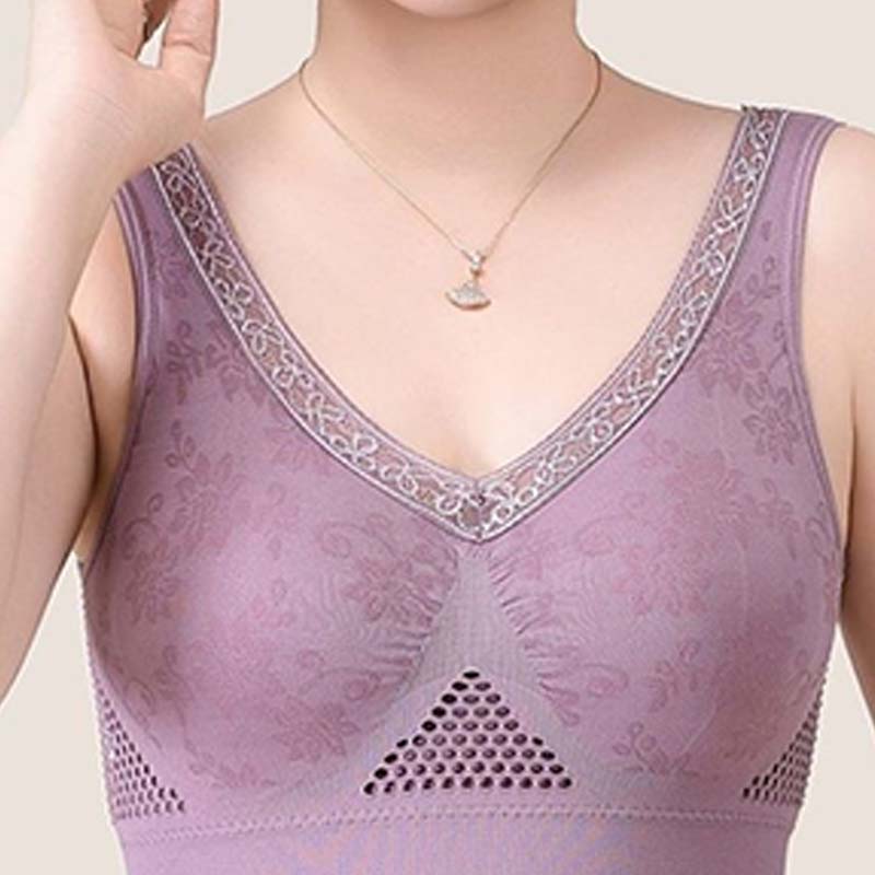 【✨1 + 1 gratuit - 2 pièces】Soutien-gorge en dentelle sans coutures à maintien élevé pour femmes