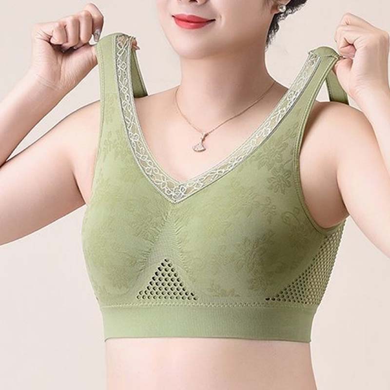 【✨1 + 1 gratuit - 2 pièces】Soutien-gorge en dentelle sans coutures à maintien élevé pour femmes