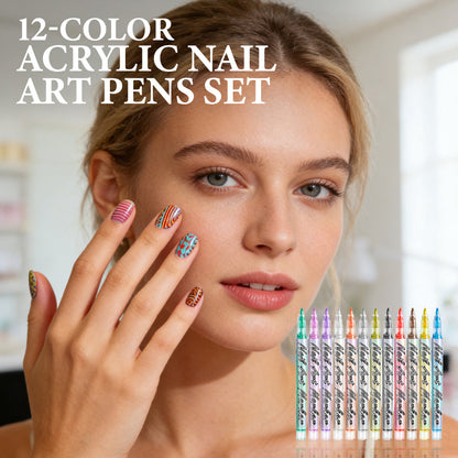 👉 Créez des Ongles de Pro à la Maison – 12 Stylos Ultra-Précis pour Nail Art Parfait