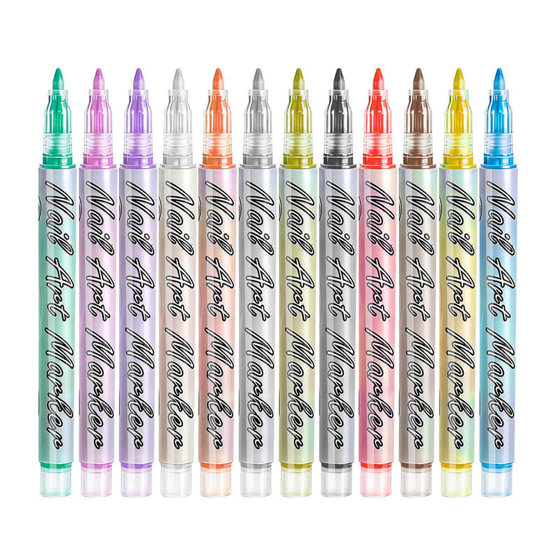 👉 Créez des Ongles de Pro à la Maison – 12 Stylos Ultra-Précis pour Nail Art Parfait