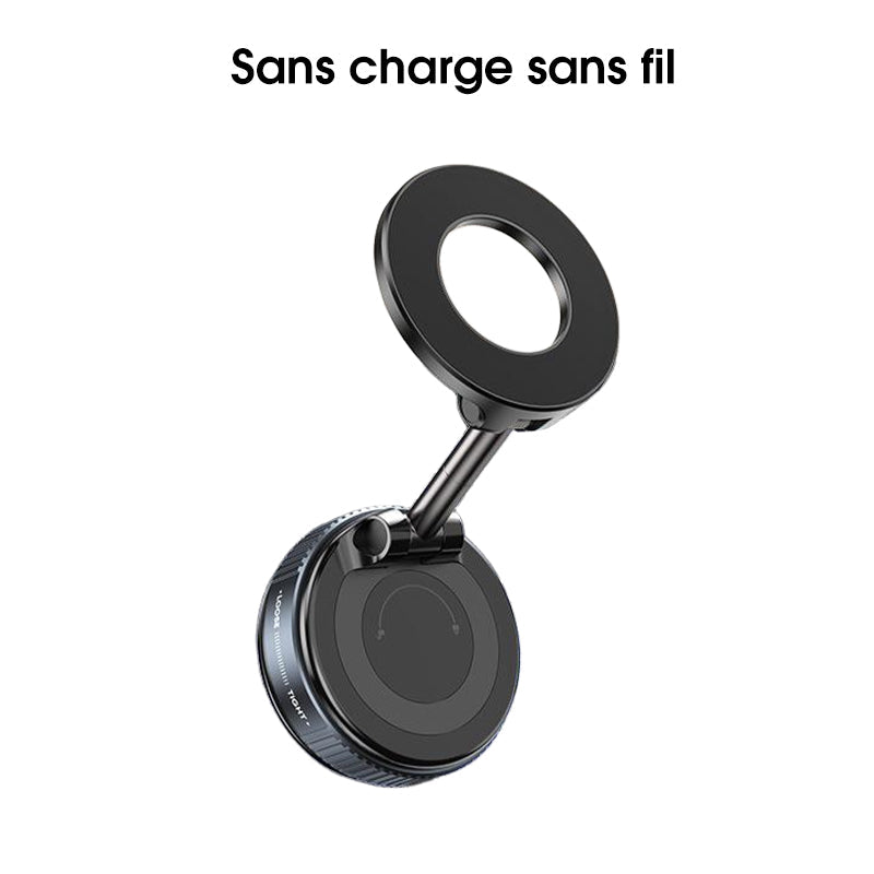 Support téléphone magnétique à charge rapide sans fil