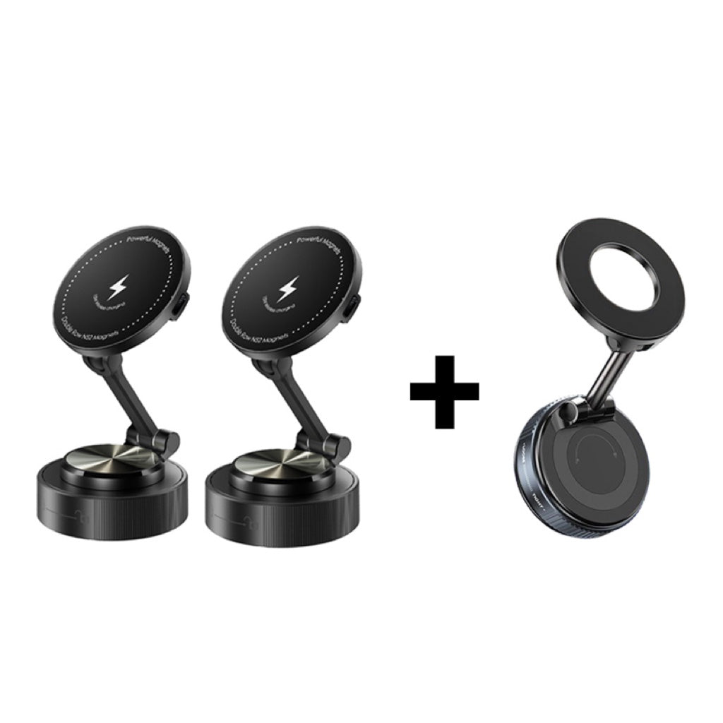 Support téléphone magnétique à charge rapide sans fil