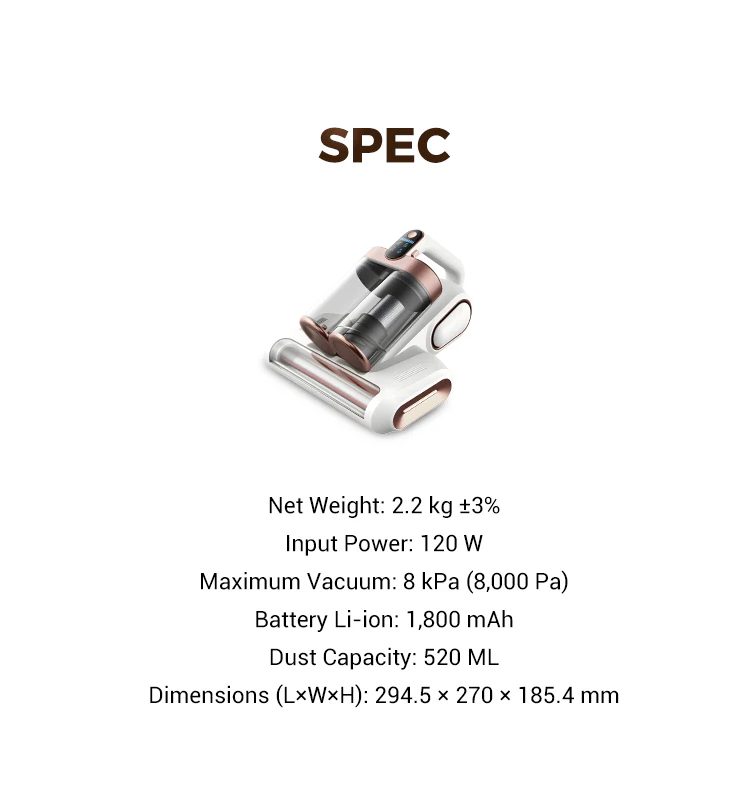 ⏳Offre spéciale à durée limitée 50% OFF！⏰Aspirateur pour matelas pour éliminer les acariens [Livraison gratuit FR]