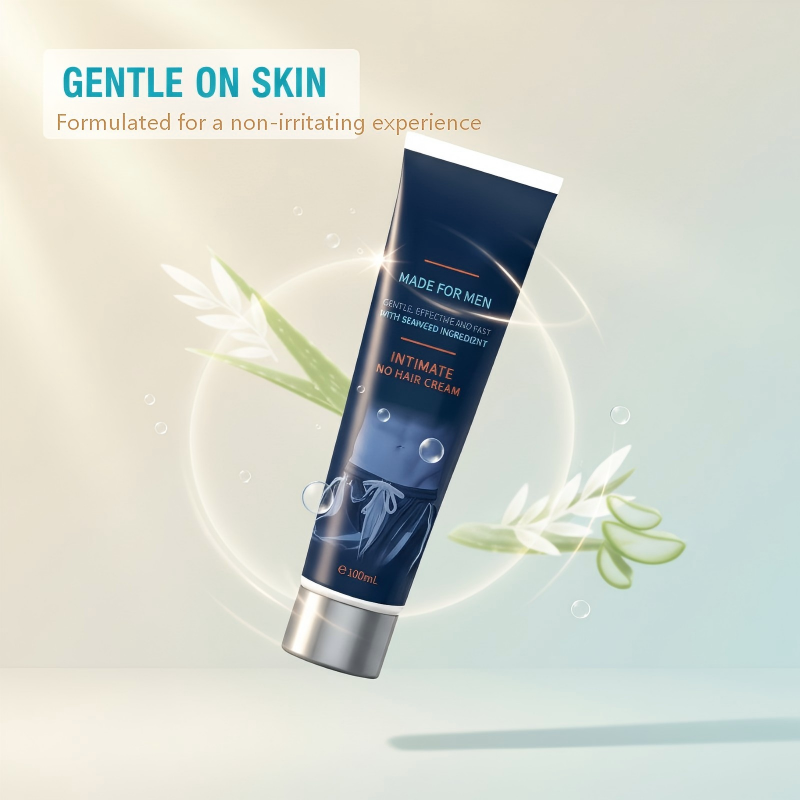 Crème dépilatoire à action rapide pour hommes