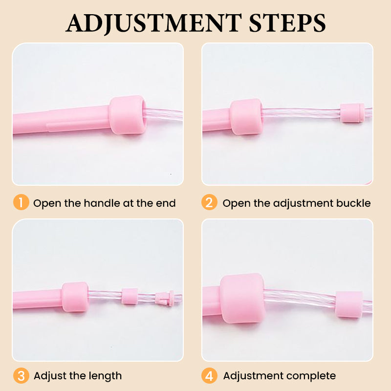 📢📢Achetez 2, obtenez 1 gratuit ! 🏅Corde à sauter lumineuse LED pour enfants – 3 modes d’éclairage, longueur réglable & poignées antidérapantes ! ⏰✨👧