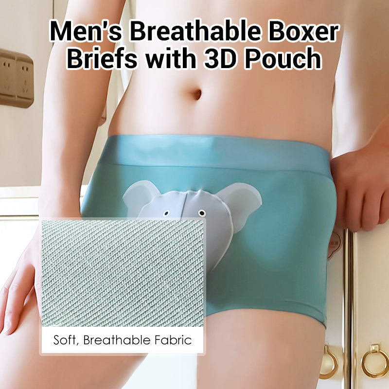 Boxer respirant pour homme avec poche 3D