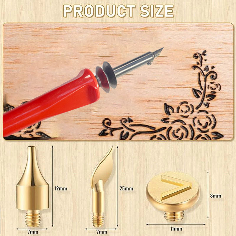 Bricolage Sculpture sur bois Kit de gravure / cuisson électrique