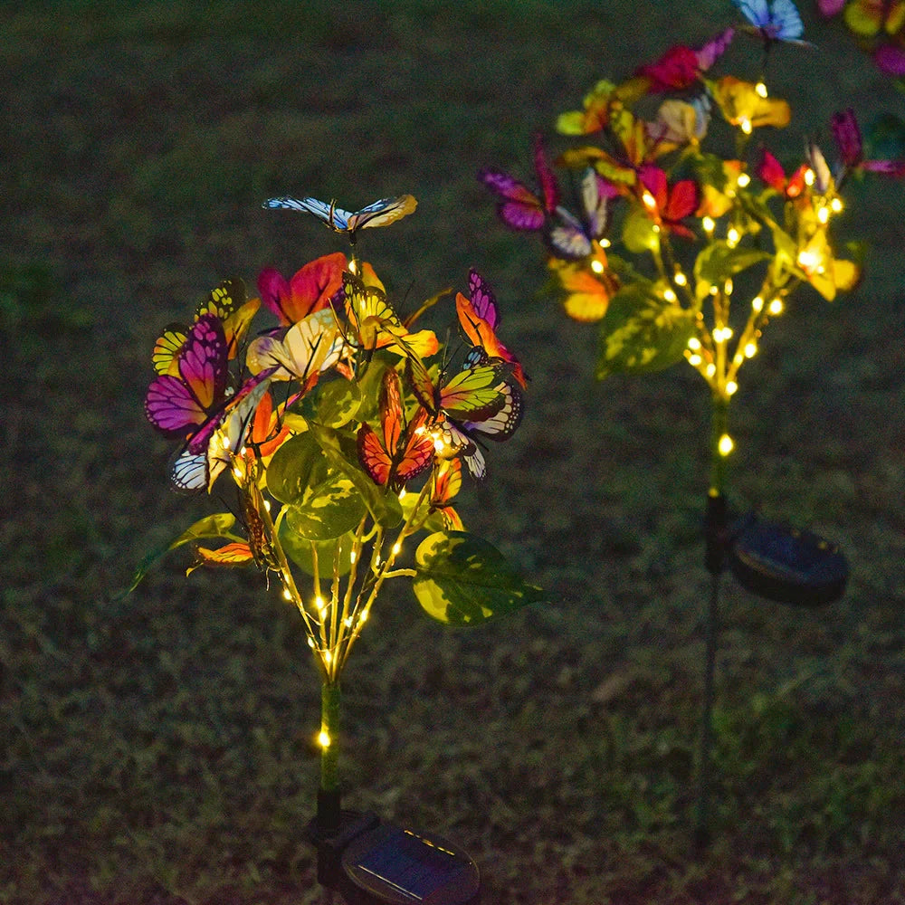 🦋Lampes papillons solaires étanches pour l'extérieur💖