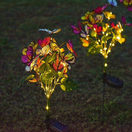 🦋Lampes papillons solaires étanches pour l'extérieur💖