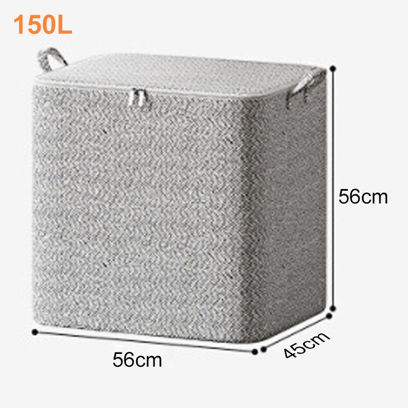 📦 50% DE RÉDUCTION ! 🛏️ Boîte de Rangement Extra-Large – Jusqu‘à 220L, Avec Couvercle & Idéale pour Couvertures/Vêtements ✨