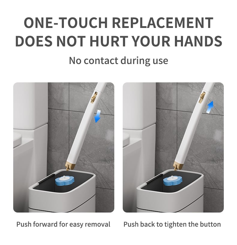 🏆PRIX SPÉCIAL DE LA SEMAINE !!✨Ensemble innovant de brosses de toilettes à fixation murale 🚽