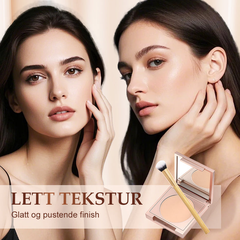 Fulldekkende concealer sett og børste
