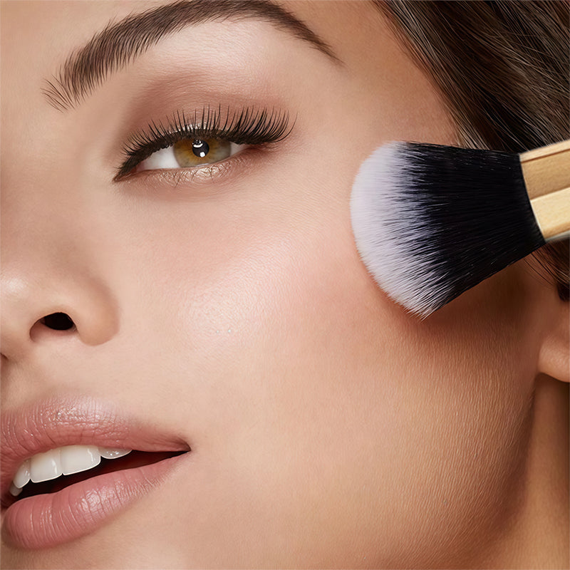 Fulldekkende concealer sett og børste