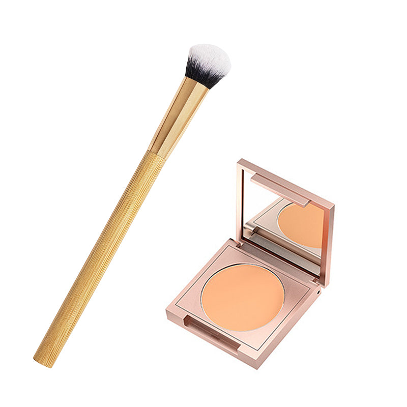 Fulldekkende concealer sett og børste