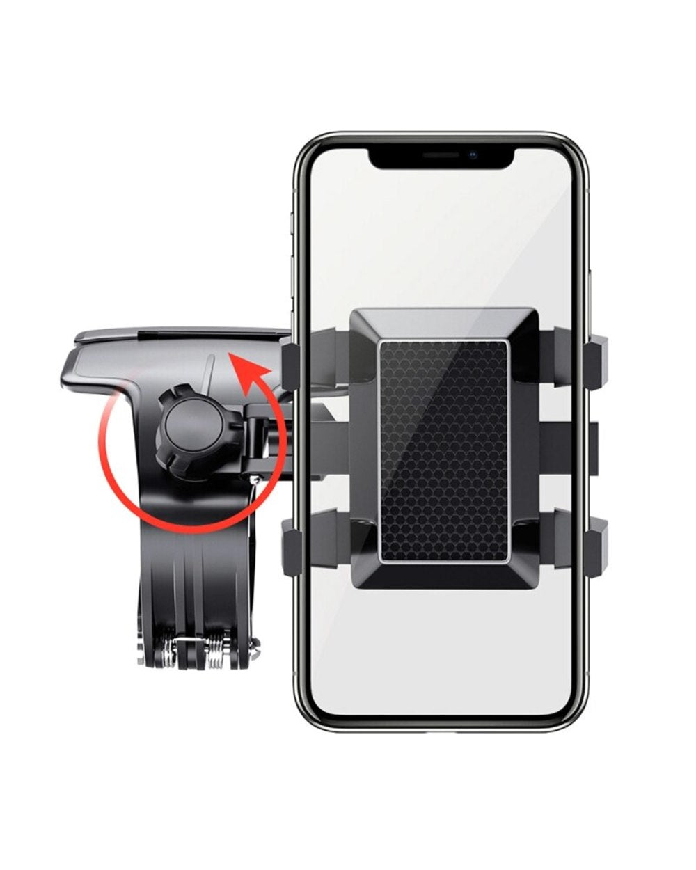 Support universel de téléphone pour tableau de bord de voiture avec rotation à 1200°