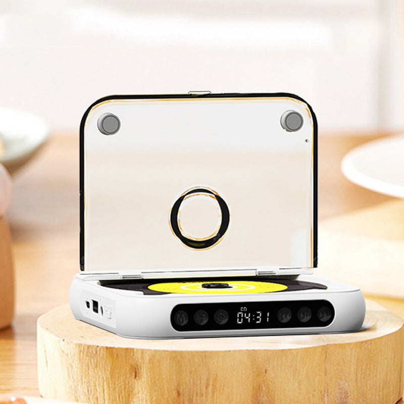 Mini lecteur CD portable｜Design rétro + Bluetooth 5.3｜Son haute fidélité pour une écoute tout au long de la journée