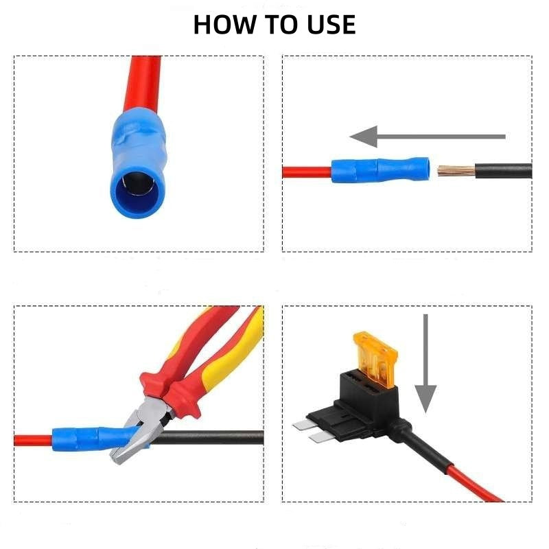 📢📢Achetez-en 2，obtenez-en 1 gratuit⏰Kit de dérivation à fusible Add-A-Circuit 12 pièces