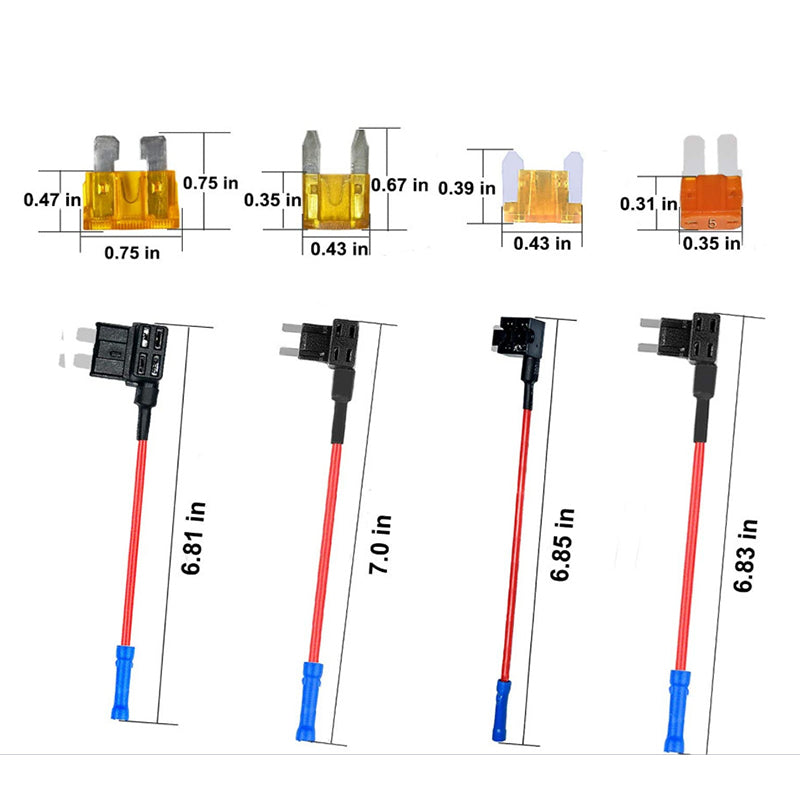 📢📢Achetez-en 2，obtenez-en 1 gratuit⏰Kit de dérivation à fusible Add-A-Circuit 12 pièces