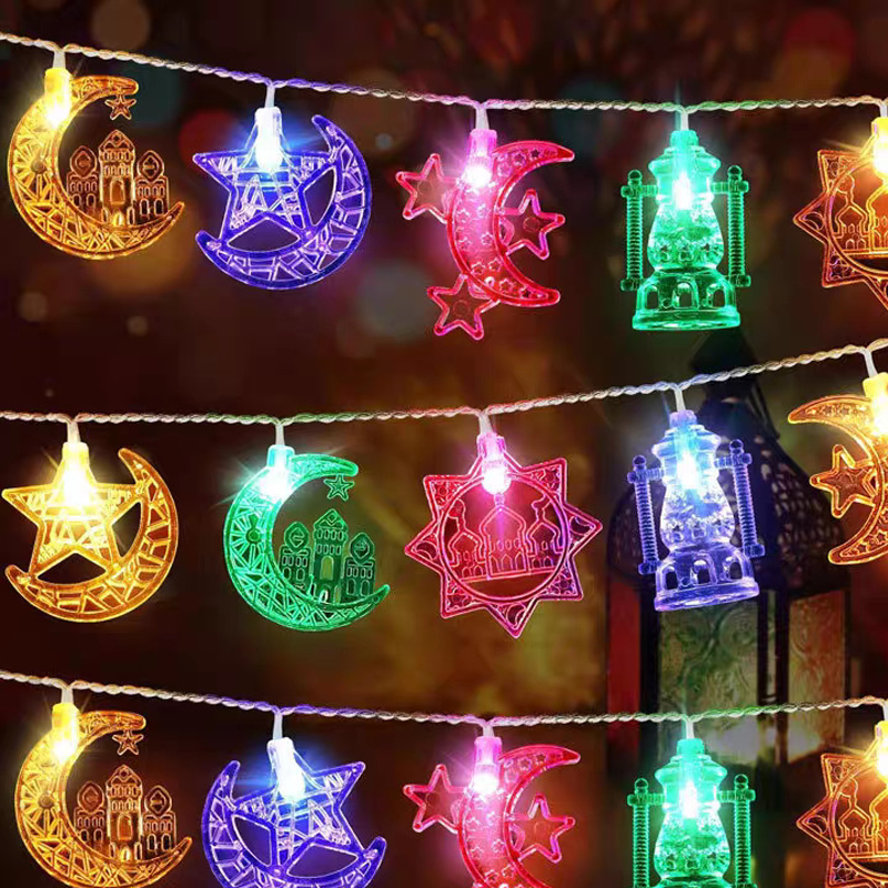 ✨ Guirlande Lumineuse LED Ramadan &amp; Eid – Décoration Festive et Chaleureuse ✨