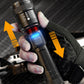 Lampe de poche zoomable à lumière super forte
